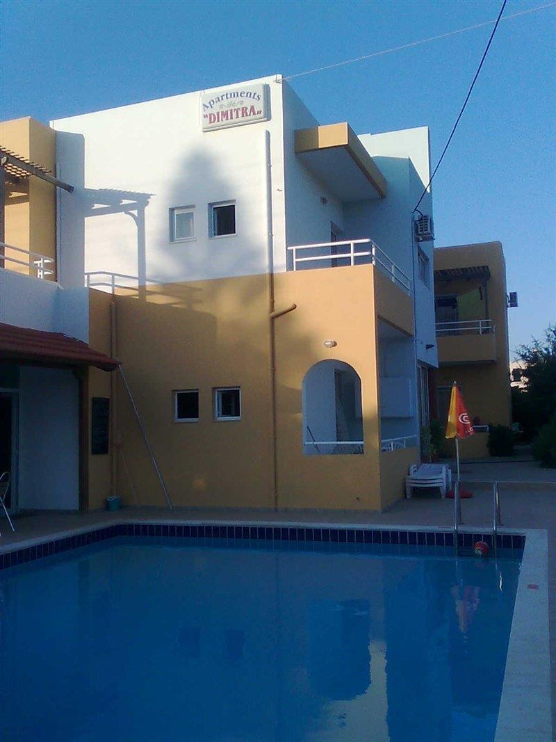 Dimitra Apartments Goúves Eksteriør bilde